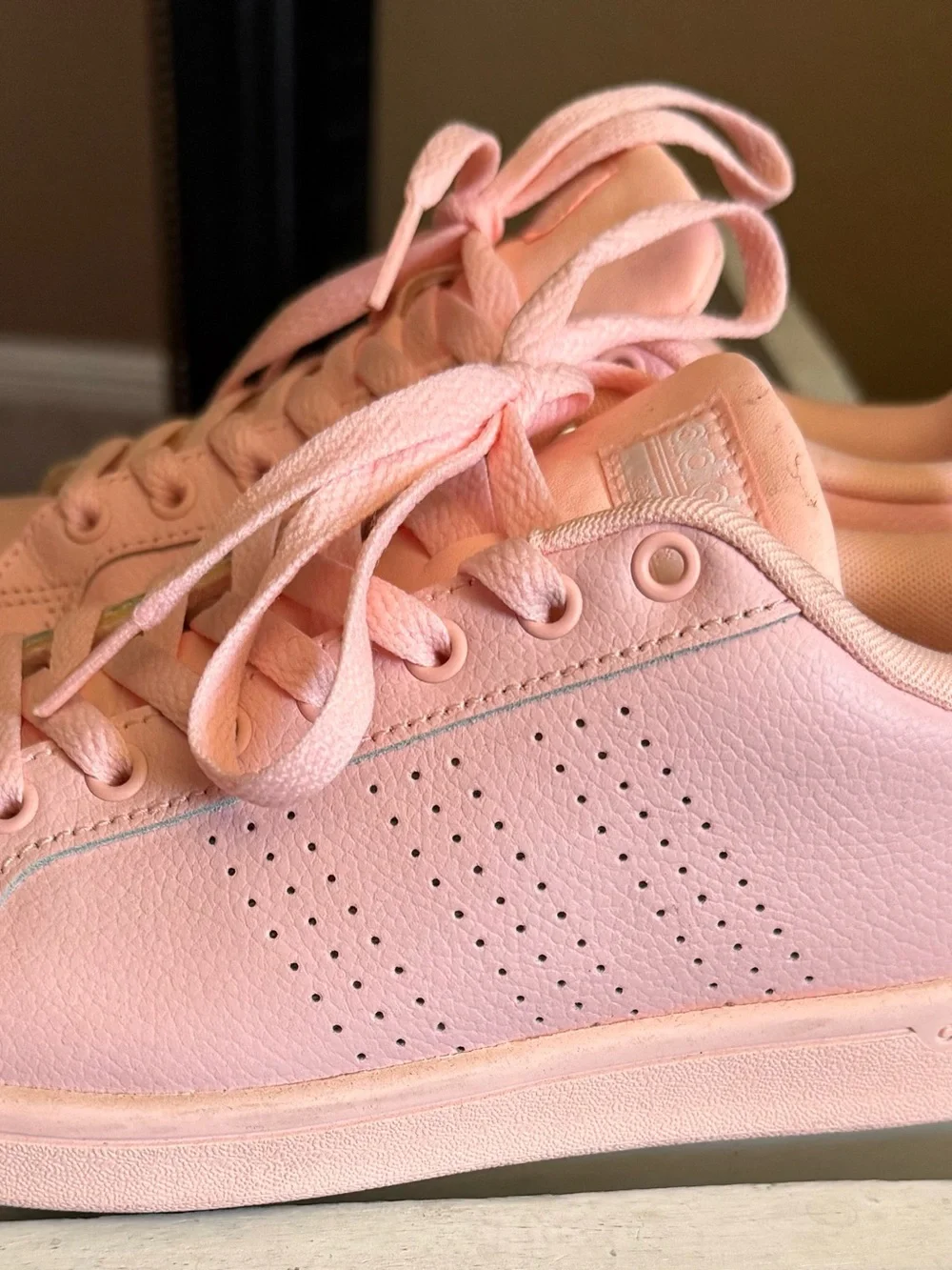 adidas Women’s Light Pink Low-Top Sneakers